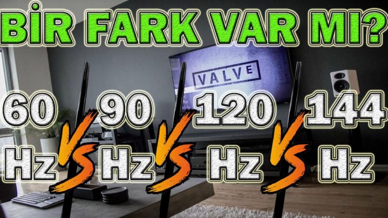 Ekran Yenileme Hızı (Hz) Nedir? 60Hz, 90Hz ve 120Hz Arasındaki Farklar